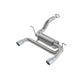 ATAK Axle-Back Exhaust System <br> 18-23 Jeep Wrangler 2L