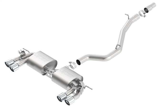S-Type Cat-Back Exhaust System <br> 15-17 Volkswagen Golf R 2L L4
