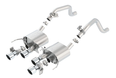 ATAK Axle-Back Exhaust System <br> 15-19 Chevy Corvette Z06 17-19 Grand Sport