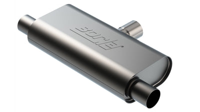 T- Flow 2.5in. In/Dual 2.5in. Out Muffler <br> Universal Fit