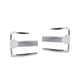 XB Headlight Trim Bezels (Pair/Chrome) <br>15-19 Chevrolet Silverado 2/3500 HD