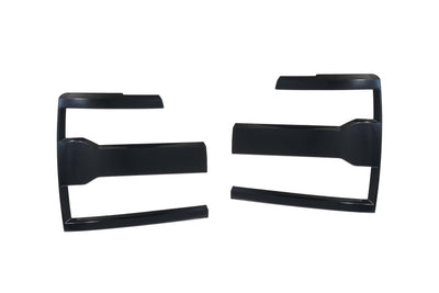XB Headlight Trim Bezels (Pair) <br>15-19 Chevy Silverado 2500 HD