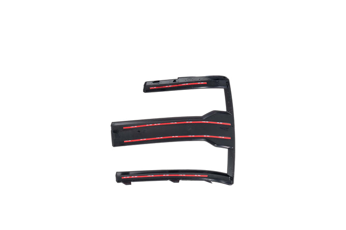 XB Headlight Trim Bezels (Pair) <br>15-19 Chevy Silverado 2500 HD
