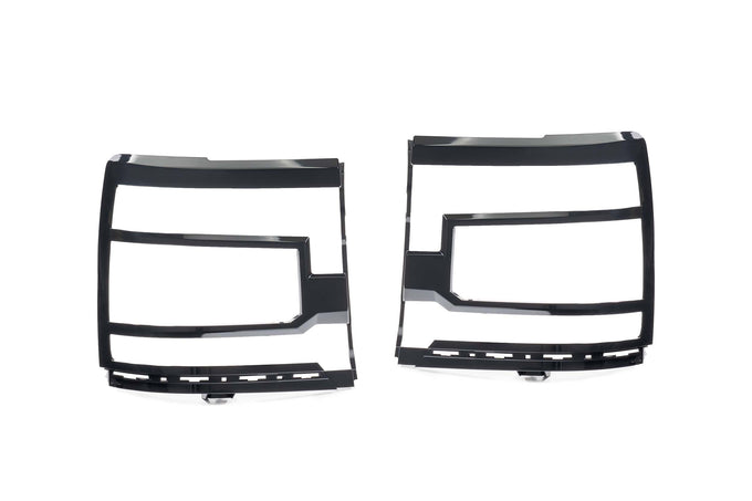 XB Headlight Trim Bezels (Pair) <br>16-18 Chevy Silverado 1500