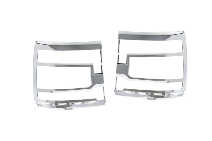 XB Headlight Trim Bezels (Pair) <br>16-18 Chevy Silverado 1500, 09-17 BMW X3 F25