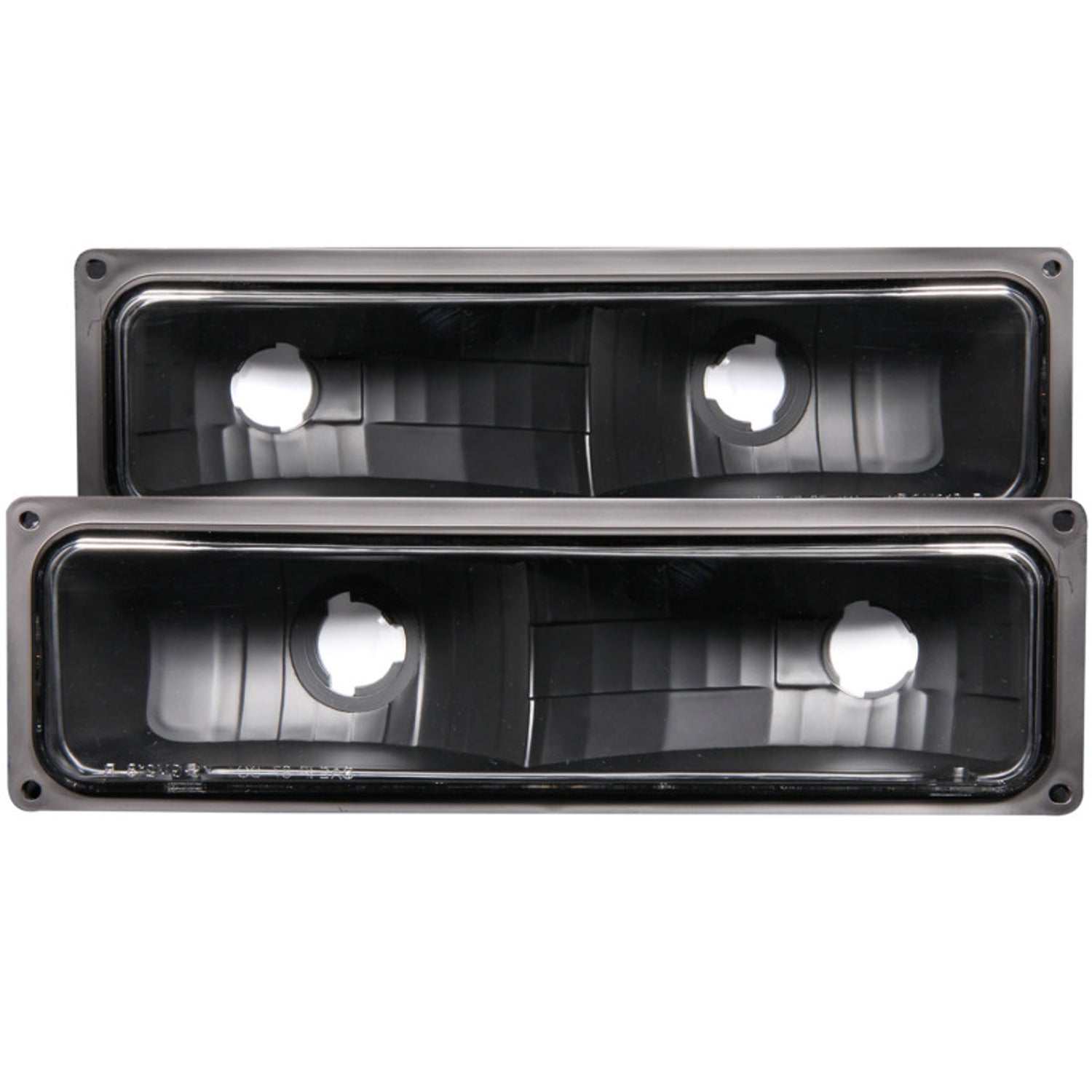 Black Parking Lights <br> 88-98 Chevy GMC C/K/R/V1500 2500 3500 Suburban