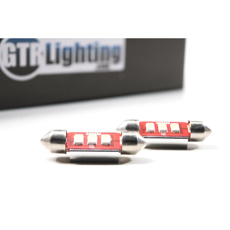 Canbus Festoon LED Bulbs <br> 31mm,Red