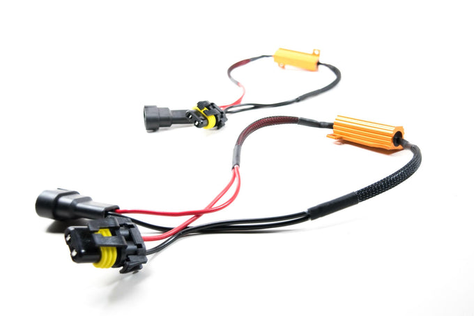 Resistor T-Harness (Pairs) <br> Universal 9005 / 9006 / H10 (50w)