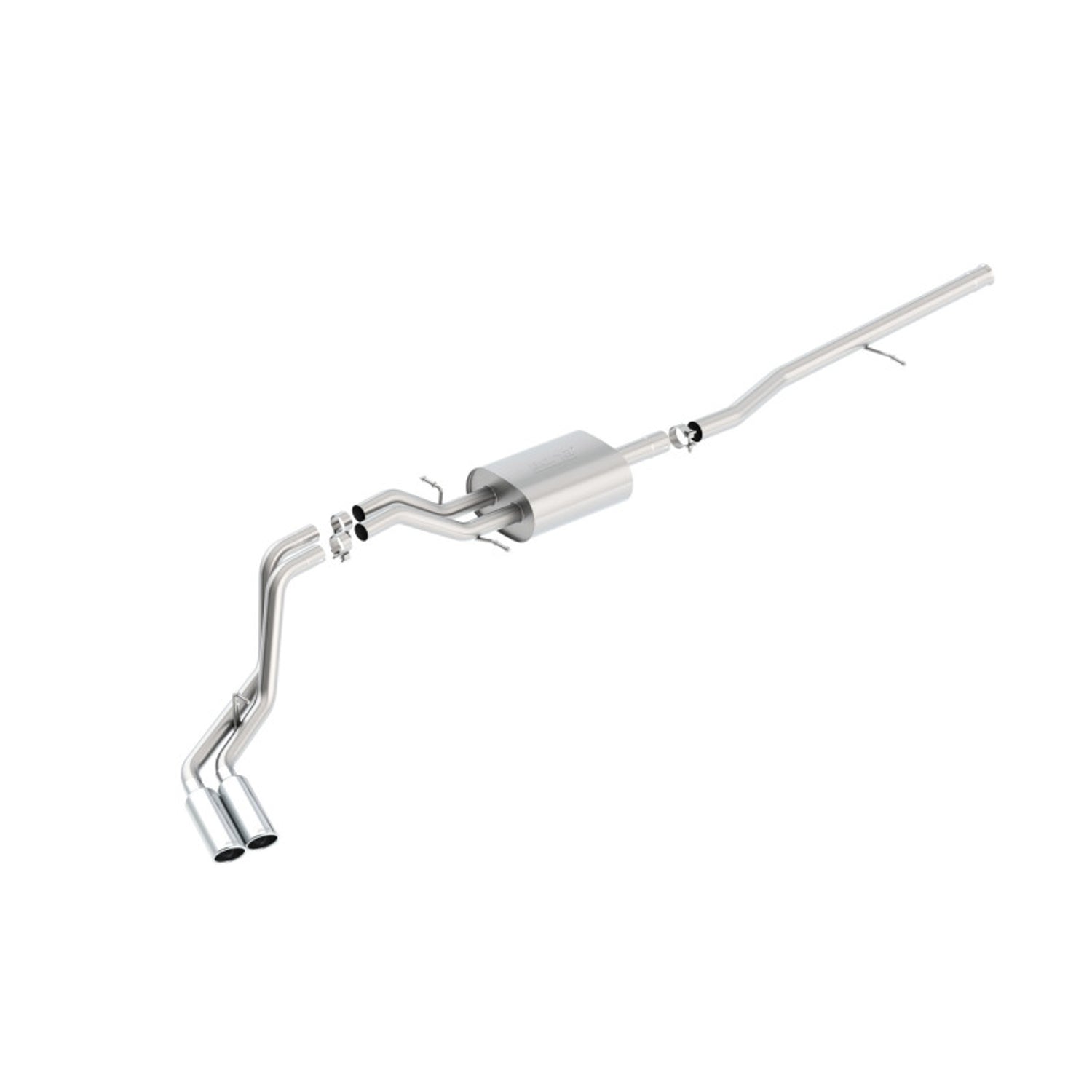 S-Type Cat-Back Exhaust System <br> 2014-2019 Chevrolet Silverado GMC Sierra 1500