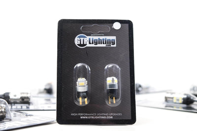 6-Chip Canbus LED Bulbs <br> T10/194,Universal,Amber
