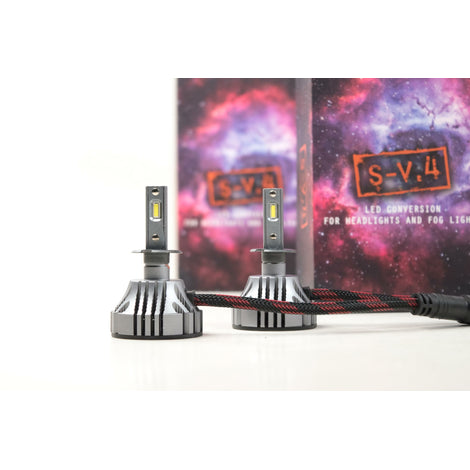 36W Cool White LED Fog Light Bulb <br> H3/H3C Base/Fitment
