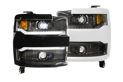 XB LED Headlights (Pair/ASM) <br>15-19 Chevrolet Silverado HD