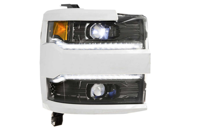 XB LED Headlights (Pair/ASM) <br>15-19 Chevrolet Silverado HD