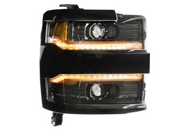 XB LED Headlights (Pair/ASM) <br>15-19 Chevrolet Silverado HD