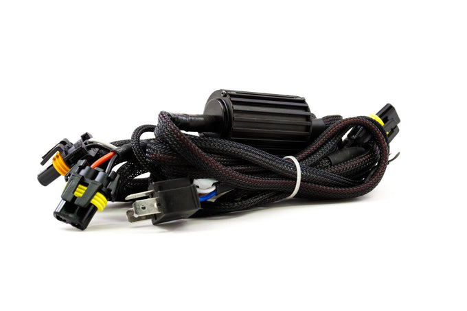 MotoCycle Dual Output H4 Relay Harness <br>Universal