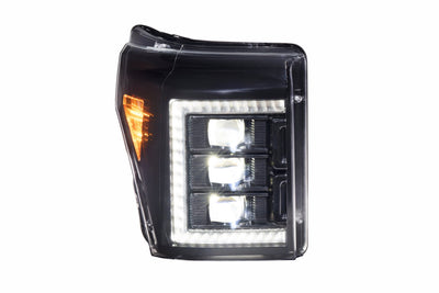 XB LED Headlights (Pair/White DRL) <br>11-16 Ford Super Duty