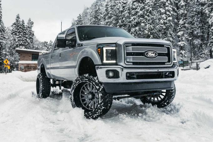 XB LED Headlights (Pair/White DRL) <br>11-16 Ford Super Duty