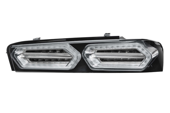 Pair of Facelift Smoked XB LED Tail Lights <br>16-18 Chevrolet Camaro