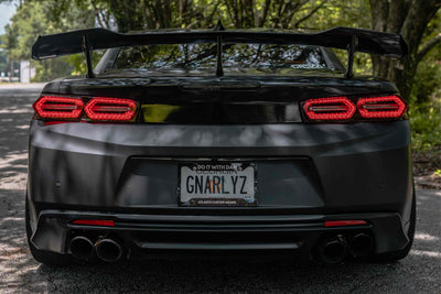 Pair of Facelift Smoked XB LED Tail Lights <br>16-18 Chevrolet Camaro