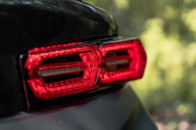 Pair of Facelift Smoked XB LED Tail Lights <br>16-18 Chevrolet Camaro
