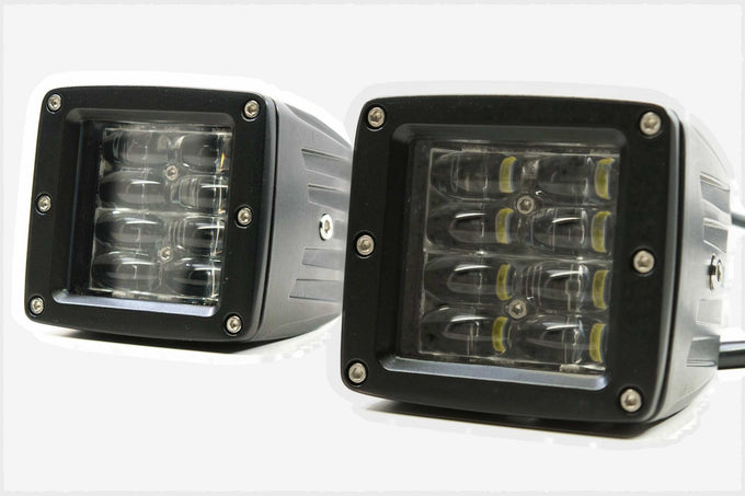 LED Pod: Profile RGB Cube Light <br> Bracket Kits: Works with all designed for Rigid brand