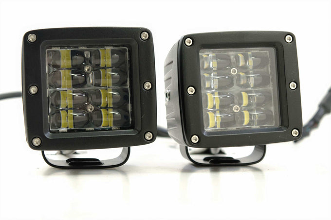 LED Pod: Profile RGB Cube Light <br> Bracket Kits: Works with all designed for Rigid brand