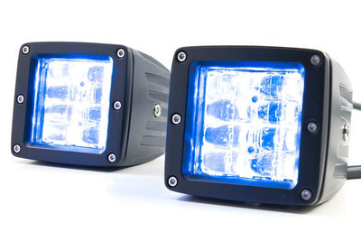 LED Pod: Profile RGB Cube Light <br> Bracket Kits: Works with all designed for Rigid brand