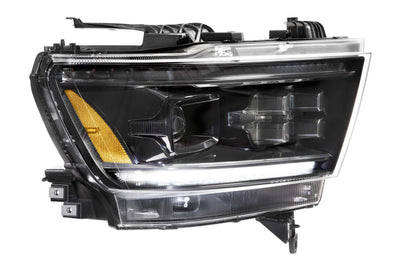 XB LED Headlights (Pair/ASM)(Gen 2) <br>19-24 Dodge Ram 1500