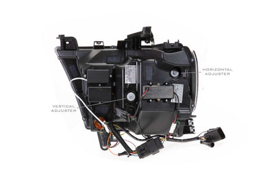 XB LED Headlights (Pair/ASM)(Gen 2) <br>19-24 Dodge Ram 1500