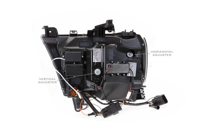 XB LED Headlights (Pair/ASM)(Gen 2) <br>19-24 Dodge Ram 1500
