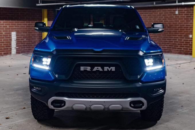 XB LED Headlights (Pair/ASM)(Gen 2) <br>19-24 Dodge Ram 1500