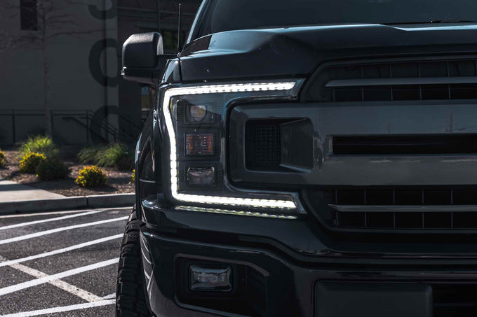 XB Hybrid LED Headlights (Pair / ASM) <br> 18-20 Ford F150