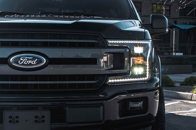 XB Hybrid LED Headlights (Pair / ASM) <br> 18-20 Ford F150