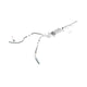 Touring Cat-Back Exhaust System <br> 09-10 Chevy Silverado 1500 Crew/Extended Cab