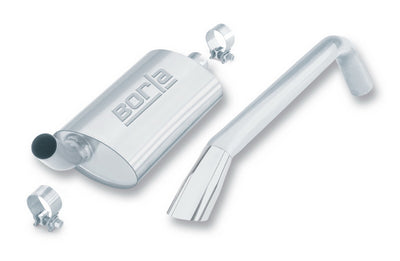 Touring Cat-Back Exhaust System <br> 81-86 Jeep CJ7 4.2L L6