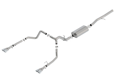 Touring Cat-Back Exhaust System <br> 19-23 Chevrolet Silverado GMC Sierra 1500