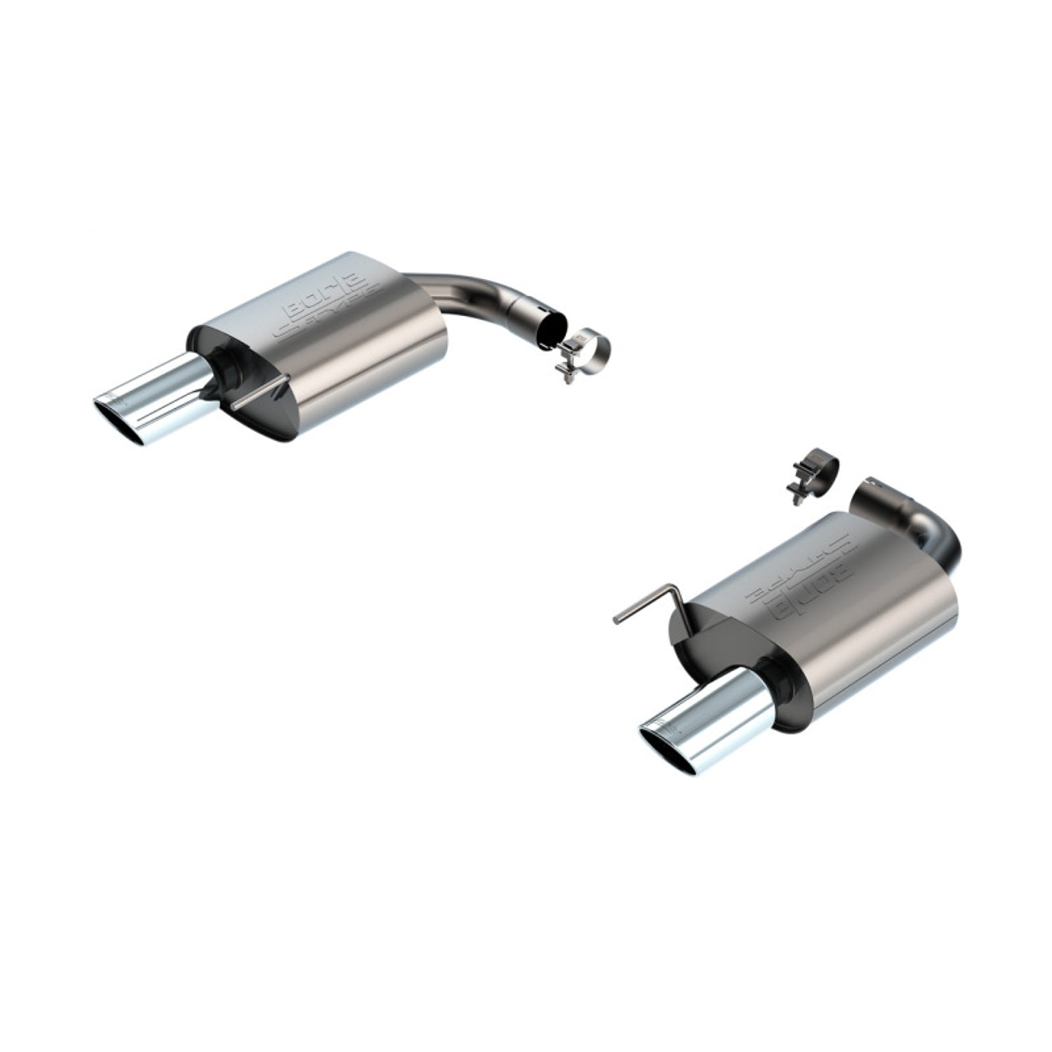 S-Type Axle-Back Exhaust System <br> 2024 Ford Mustang GT Without Active Exhaust
