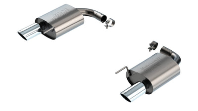 S-Type Axle-Back Exhaust System <br> 2024 Ford Mustang GT Without Active Exhaust