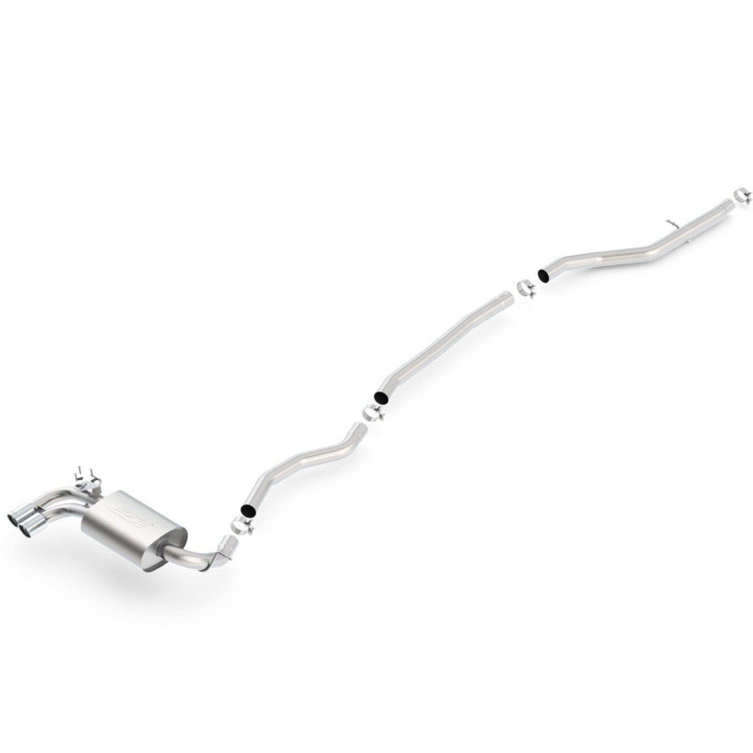 S-Type Cat-Back Exhaust System <br> 2012-2016 BMW 328i
