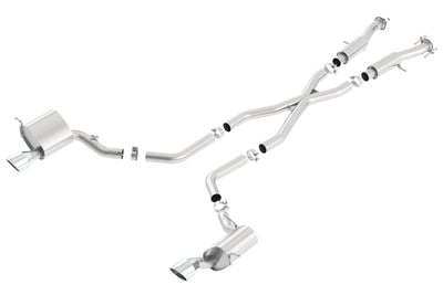 ATAK Cat-Back Exhaust System <br> 15-21 Jeep Grand Cherokee 6.4L V8