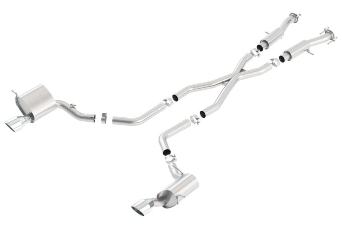 ATAK Cat-Back Exhaust System <br> 15-21 Jeep Grand Cherokee 6.4L V8