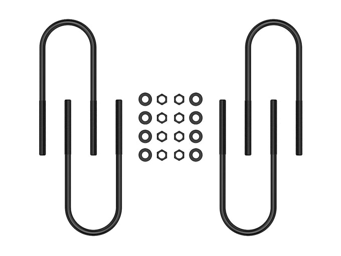 Rear 17in U-Bolt Kit <br> 1999-2010 Ford F-350 Super Duty