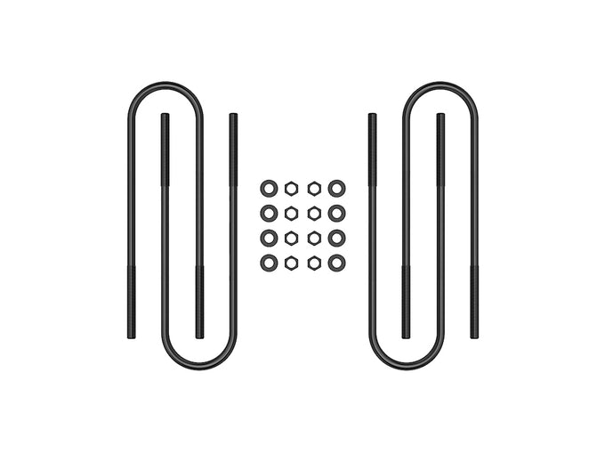 15in U-Bolt Kit <br> 03-12 Dodge Ram 2500 3500 Ford F-350 Super Duty