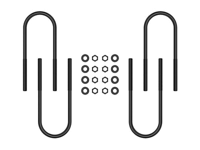Rear 12in U-Bolt Kit <br> 1999-2010 Ford F-350 Super Duty