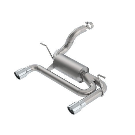 S-Type Axle-Back Exhaust System <br> 18-23 Jeep Wrangler 3.6L