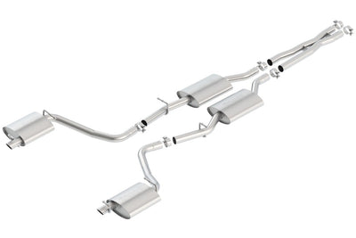 S-Type Cat-Back Exhaust System <br> 15-23 Dodge Challenger 6.2L V8 With MDS