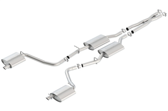 S-Type Cat-Back Exhaust System <br> 15-23 Dodge Challenger 6.2L V8 With MDS