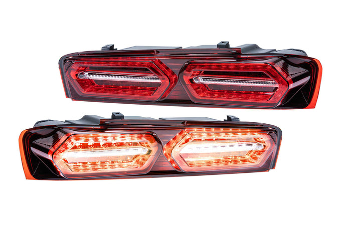 XB LED Tail Lights (Pair/Facelift/Red) <br>16-18 Chevrolet Camaro