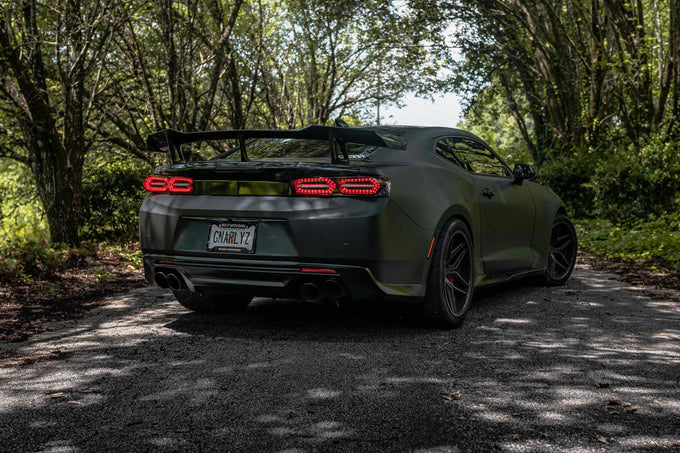 XB LED Tail Lights (Pair/Facelift/Red) <br>16-18 Chevrolet Camaro