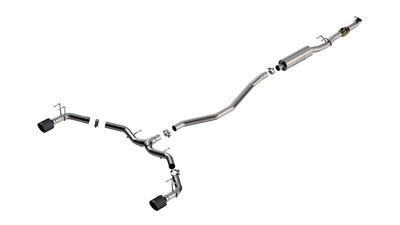 S-Type Cat-Back Exhaust System <br> 22-24 Honda Civic Si /Acura Integra 1.5L 4 Cyl.